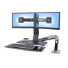Workfit-a Ii Dual 5 In Polished Aluminum | APLIUM