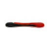 REPOSAMU#ECAS Teclado Duo Gel Color Rojo Y Negro | APLIUM