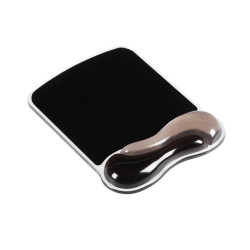 Duo Gel Mouse Pad Black/Grey | APLIUM