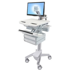 Styleview Cart With Lcd Arm 2 Drawers | APLIUM