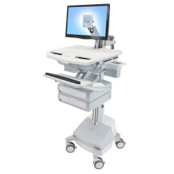 Styleview Cart With Lcd Arm Sla Powered 2 Drawers Eu | APLIUM