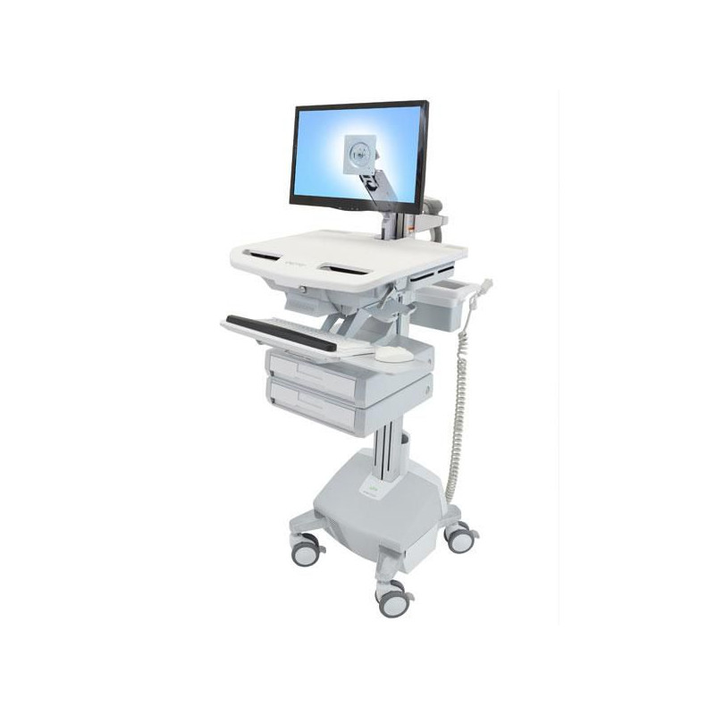 Styleview Cart With Lcd Arm Life Powered 2 Drawers Eu Sau-eu | APLIUM