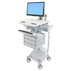 Styleview Cart With Lcd Arm Sla Powered 9 Drawers Eu | APLIUM