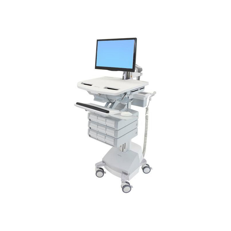 Styleview Cart With Lcd Arm Sla Powered 9 Drawers Eu | APLIUM