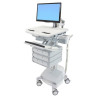 Styleview Cart With Lcd Arm Sla Powered 9 Drawers Eu | APLIUM