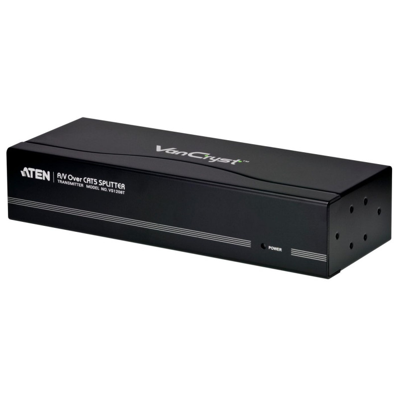 8-PORT VGA CAT5E/6 AUDIO/VIDEO Splitter | APLIUM