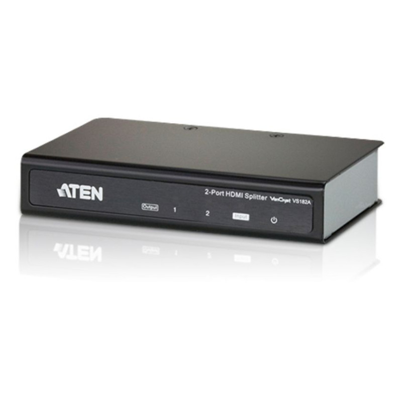 Aten Distribuidor / Splitter HDMI 4K De 2 Puertos (VS182A-AT | APLIUM