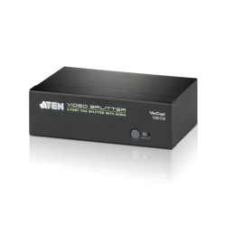2-PORT VGA Splitter With Audio + RS-232 | APLIUM