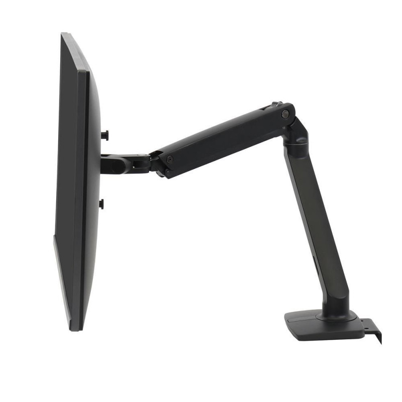Mxv Desk Monitor Arm With Under Mount Clamp Matte Black | APLIUM