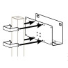 BRACKET.MOUNT Periph To 3INX3IN Post | APLIUM
