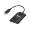 2-PORT True 4K Displayport Mst Compact Splitter With Fixed D | APLIUM