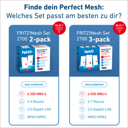 Fritz Mesh Set 2700 3-PACK Edition International | APLIUM