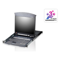 16-PORT 17 Lcd CAT5E/6 Kvm Swi Tch | APLIUM
