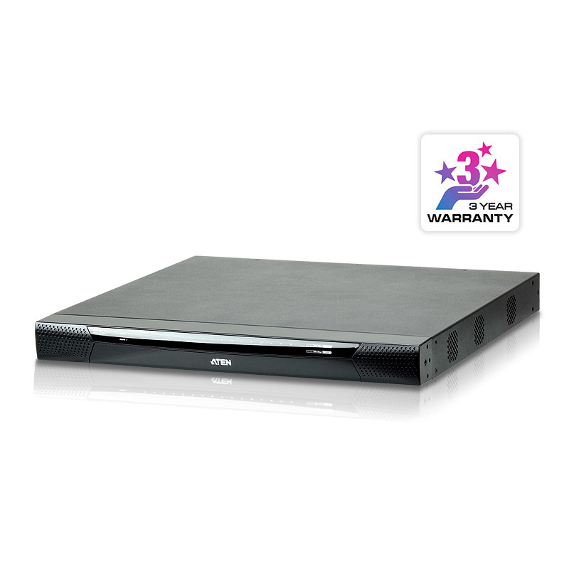 16-PORT 5-BUS CAT5E/6 Kvm Over IP Switch Aud + Virt | APLIUM