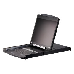 8-PORT 19 Lcd Kvm Switch (USB - PS/2 VGA) With USB Per Port | APLIUM