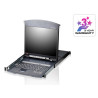 16-PORT 19 Lcd CAT5E/6 Kvm Swi Tch | APLIUM