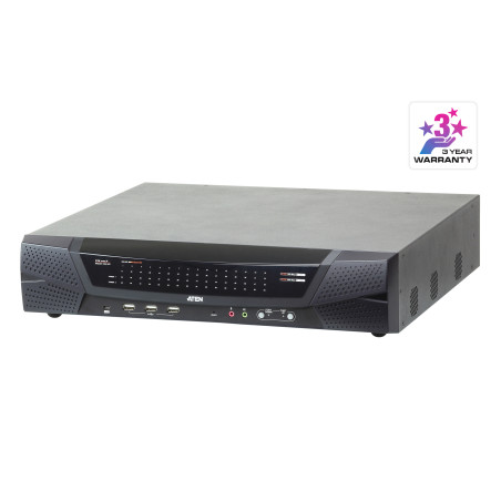 64-PORT 9-BUS Kvm Over IP Switc H With Aud Virt Media Suppor | APLIUM