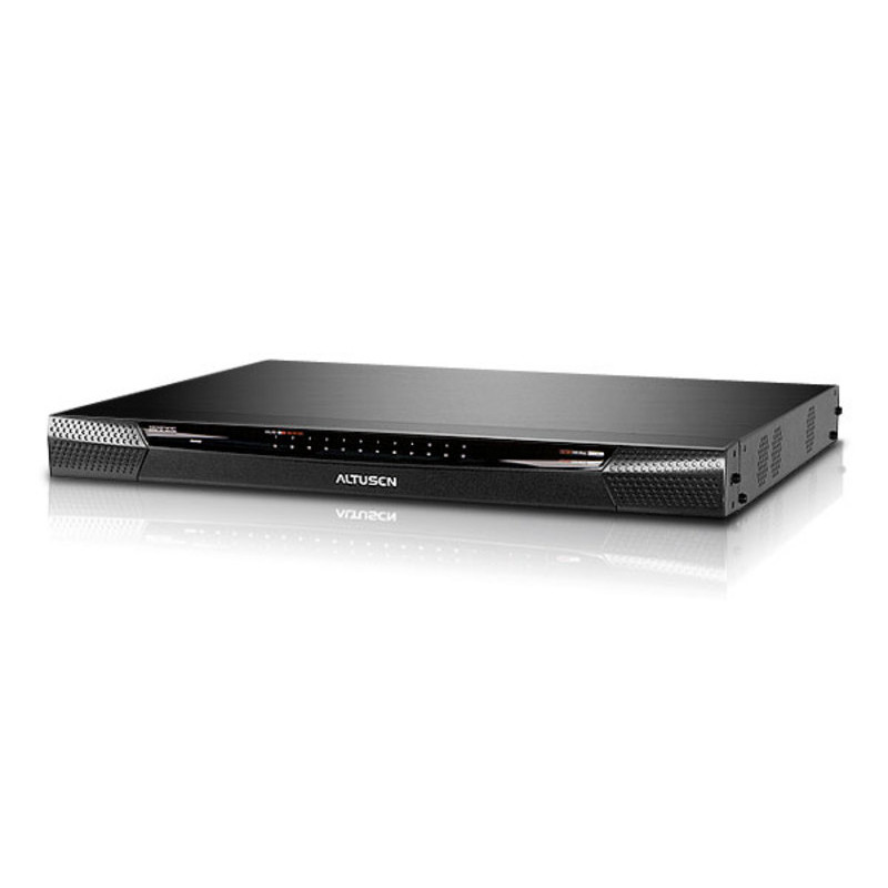 24-PORT 5-BUS CAT5E/6 Kvm Over IP Switch Aud Virt | APLIUM