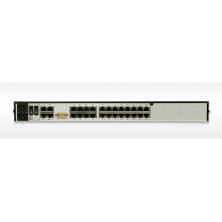 24-PORT 5-BUS CAT5E/6 Kvm Over IP Switch Aud Virt | APLIUM