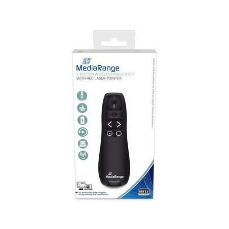 Wireless Presenter Rf Black