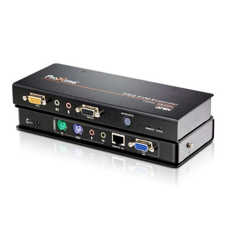 PS/2 VGA Kvm Extender With Audi O And RS-232 (150M) | APLIUM