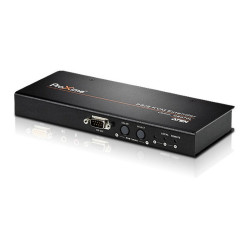 PS/2 VGA Kvm Extender With Audi O And RS-232 (150M) | APLIUM