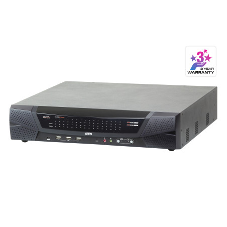 64-PORT 5-BUS Kvm Over IP Switc H With Aud Virt Media Suppor | APLIUM