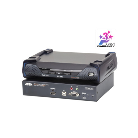 4K USB HDMI Single Display Kvm Over IP Extender With PoE | APLIUM