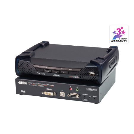 2K Dvi-d Dual-link Kvm Over IP Extender | APLIUM