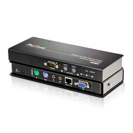 PS/2 VGA Kvm Extender With Audi O And RS-232 + Deskew (300M) | APLIUM