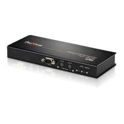 PS/2 VGA Kvm Extender With Audi O And RS-232 + Deskew (300M) | APLIUM