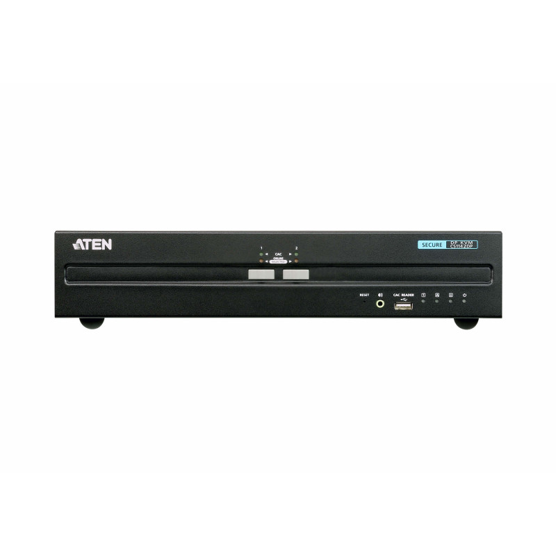 Aten Switch KVM seguro DisplayPort dual display USB de 2 pue | APLIUM