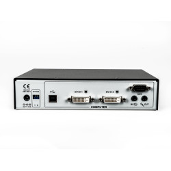 Hmxtxdual Dvi-d Qsxga USB Audio Kvm Extr QSXGA/USB/AUDIO/SFP | APLIUM