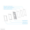 Neomounts By Neomounts Wall Mountable Vesa 75X75 Tablet Casi | APLIUM