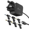 67W Gan Pd Usb-c Mini Charger Uk Plug 6 Types Of DC Connecto | APLIUM