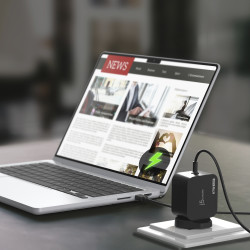 67W Gan Pd Usb-c Mini Charger Uk Plug 6 Types Of DC Connecto | APLIUM