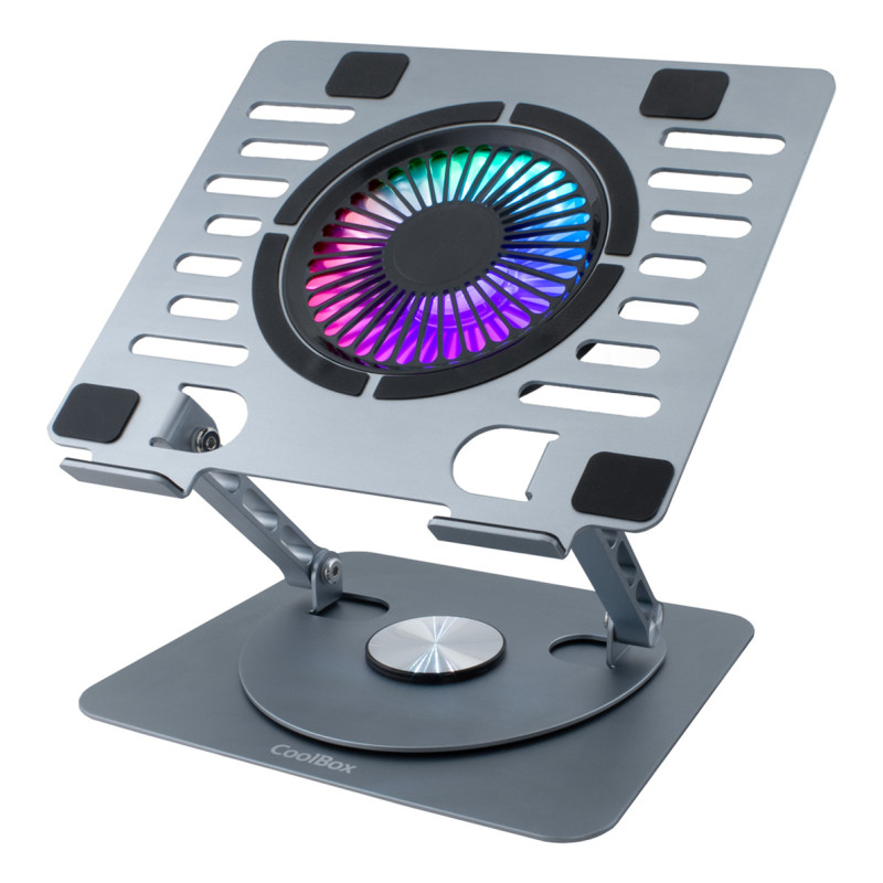 Coolair 1VRGB Aluminum Laptop Cooling Stand For 17.3IN Lapto | APLIUM