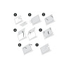Privacy Filter 2 Way Adhesive For Microsoft Surface Go | APLIUM