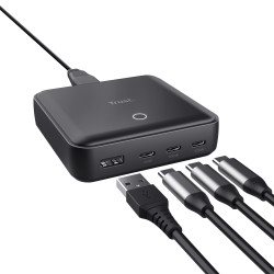 Cargador Sobremesa 100W 3 Puertos USB-C+1 Puerto Usa-a | APLIUM