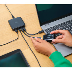 Cargador Sobremesa 100W 3 Puertos USB-C+1 Puerto Usa-a | APLIUM