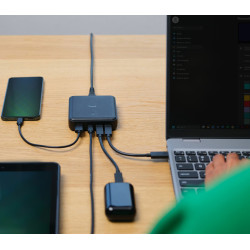 Cargador Sobremesa 100W 3 Puertos USB-C+1 Puerto Usa-a | APLIUM