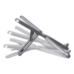 Trust 25647 - Soporte Portatiles Plegable Aluminio Gris Macy | APLIUM