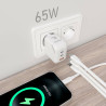AISENS - Charger Gan 65W 2XUSB-C PD3.0 QC4.0 1XUSB-A QC3.0 | APLIUM