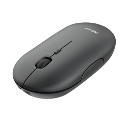 Trust 24059 - Raton Inalambrico Recargable Ultrafino Negro | APLIUM