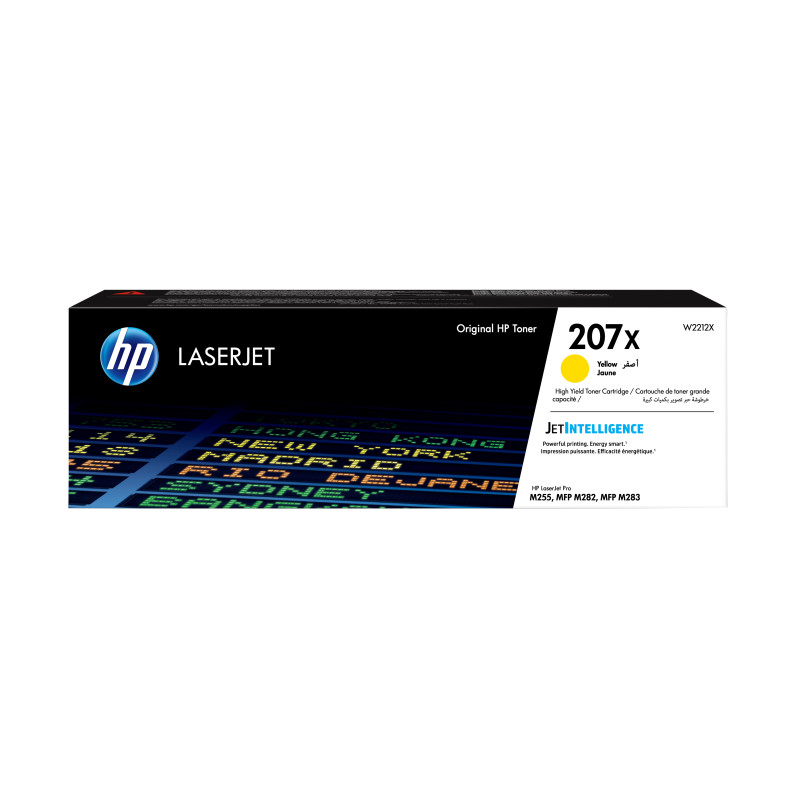 HP 207X Yellow LaserJet Toner Cartridge | APLIUM