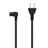 Cable Alimentación Forma 8 Aisens A132-0599/ CEE7/16 Macho - | APLIUM