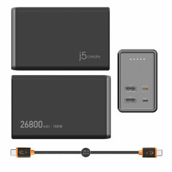 26800MAH Pd 100W 4-PORT Power Bank | APLIUM