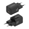 Charger Gan 35W 1XUSB-C PD3.0 QC4.0 1XUSB-A QC3.0 Black | APLIUM