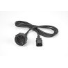Output Cable Iec C14 / Schuko 2 M 10 A | APLIUM