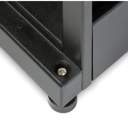 Netshelter Sx 48U 600X1200MM Enclosure W/DOORS Blk No Sides | APLIUM